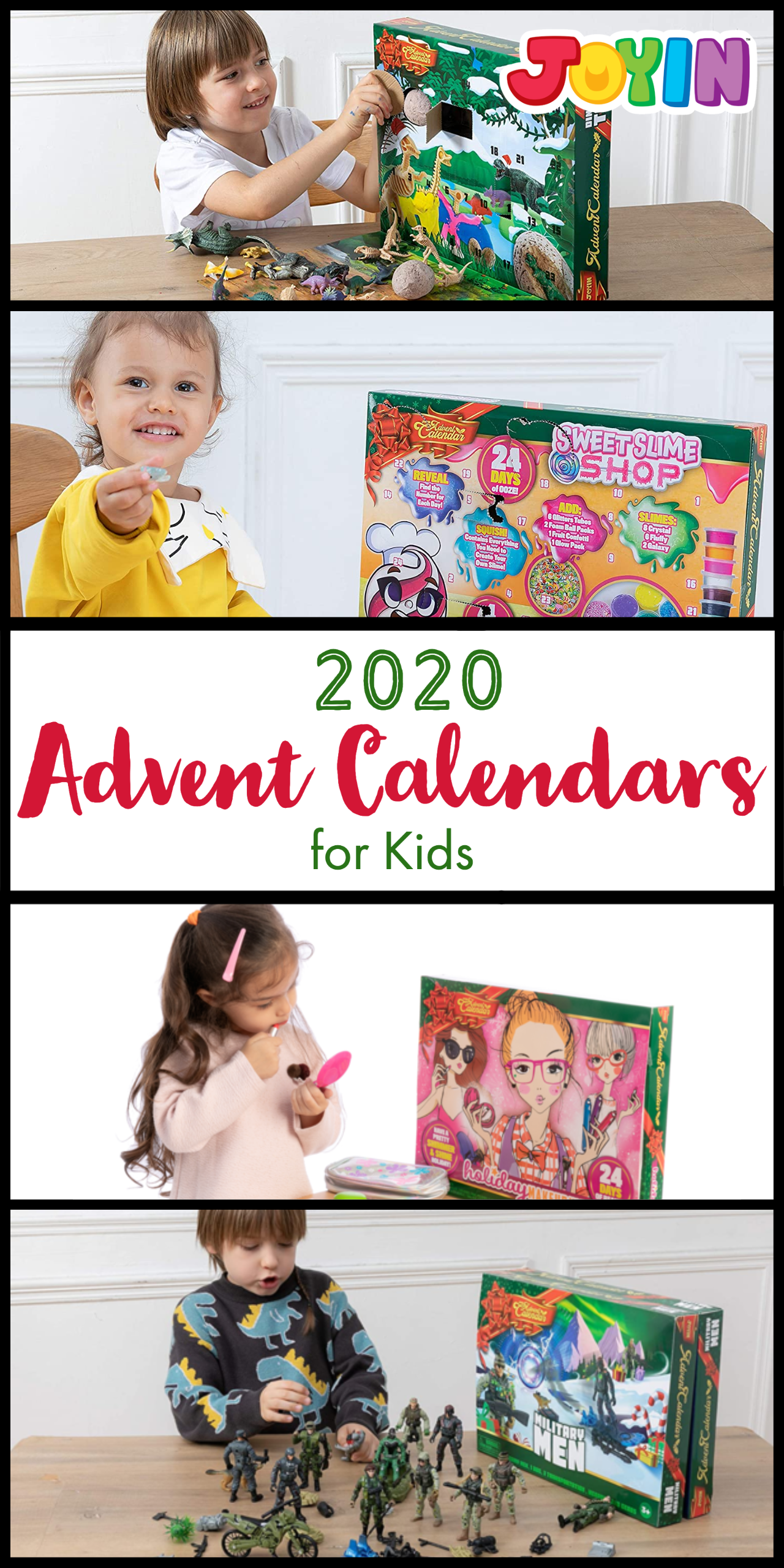 2020 Christmas Advent Calendar with Monster Truck Toys Set 