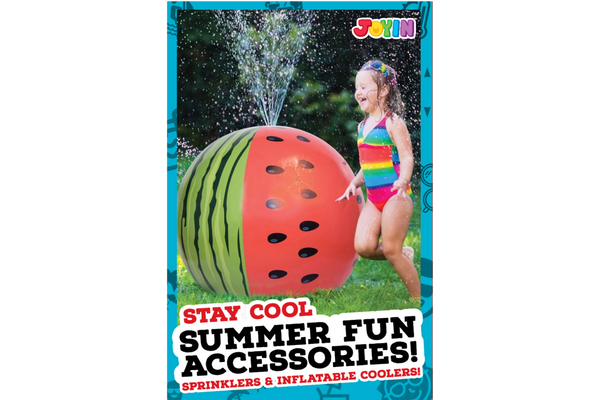 Summer Time Accessories! - Outdoor Sprinklers and Inflatable Coolers you must try!