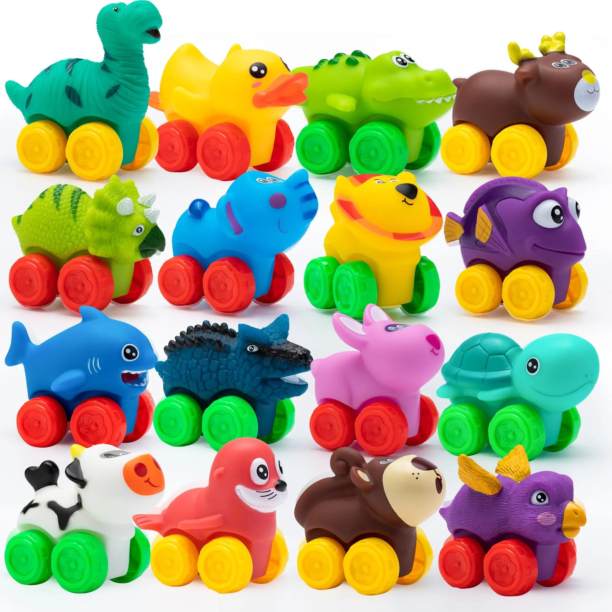 Small rubber toys on sale