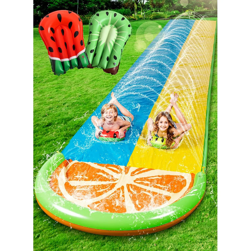 2pcs Bodyboards and Water Slide 20ft