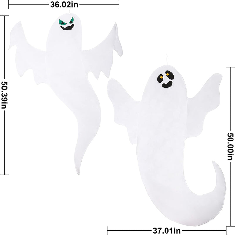 Ghost Tree Decoration, 2 Pack 50in