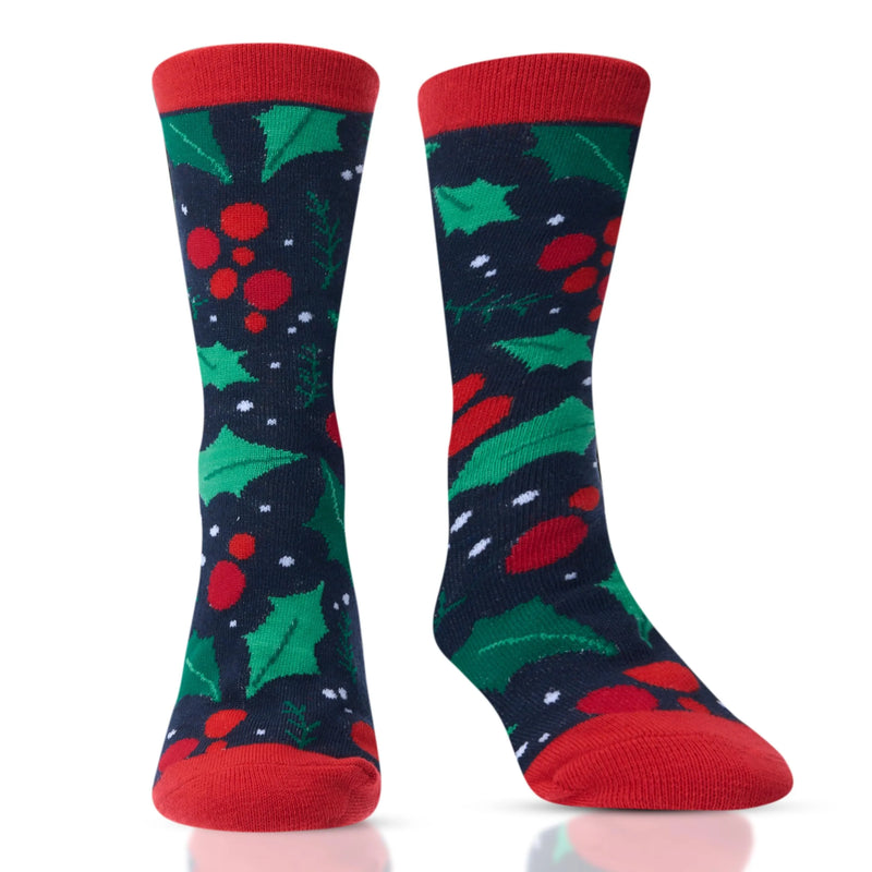6Packs Winter Christmas Socks for Men Women, Warm Soft Novelty Crew Socks