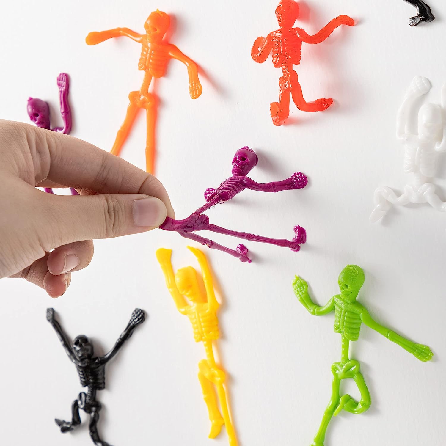 Stretchy store skeleton toy