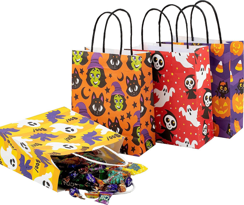 Halloween Bags with Handle, 24 Pcs