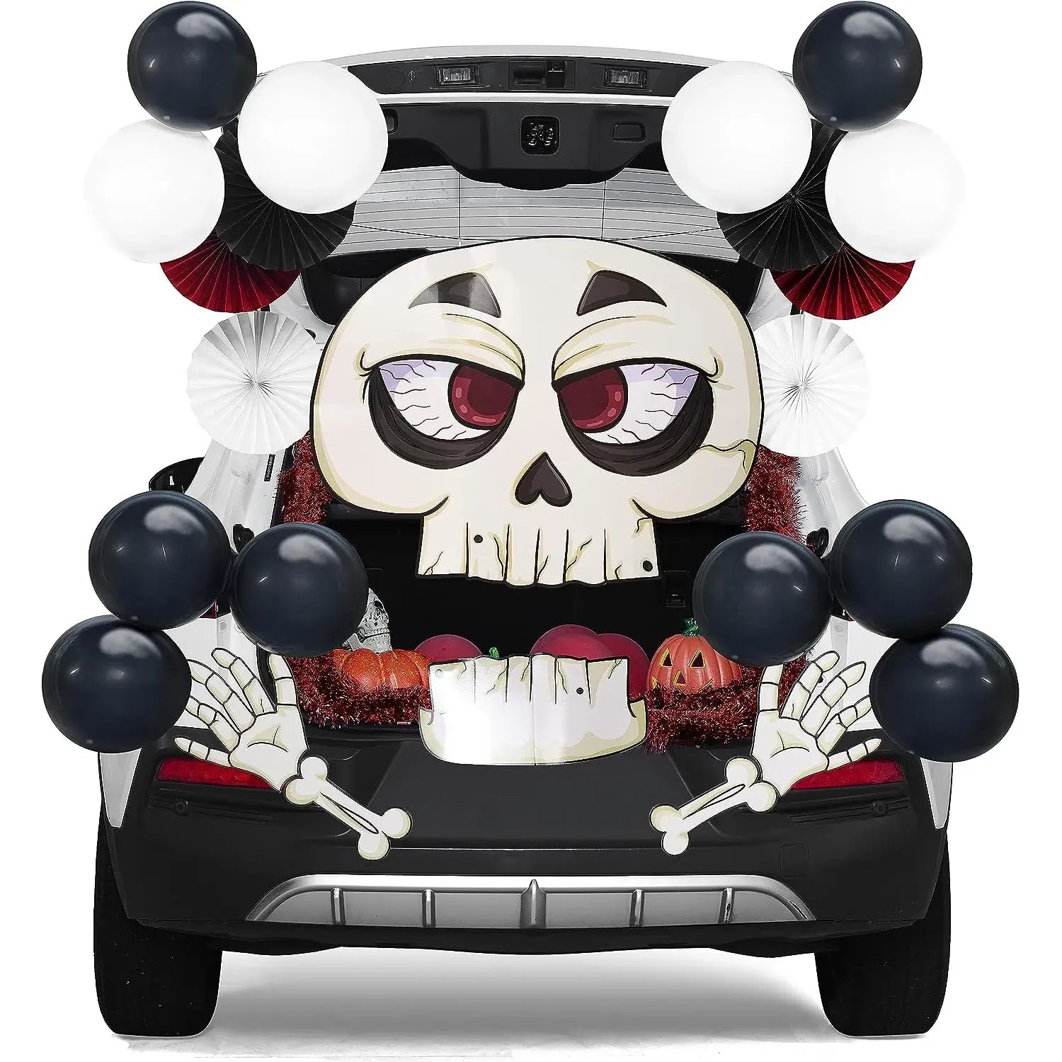 Joyin Halloween Trunk Or Treat Car Decorations Kit With Skeleton Desig 1201