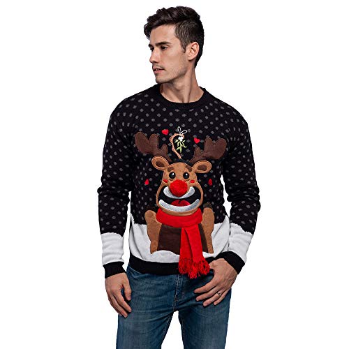 Men's Reindeer Ugly Sweater