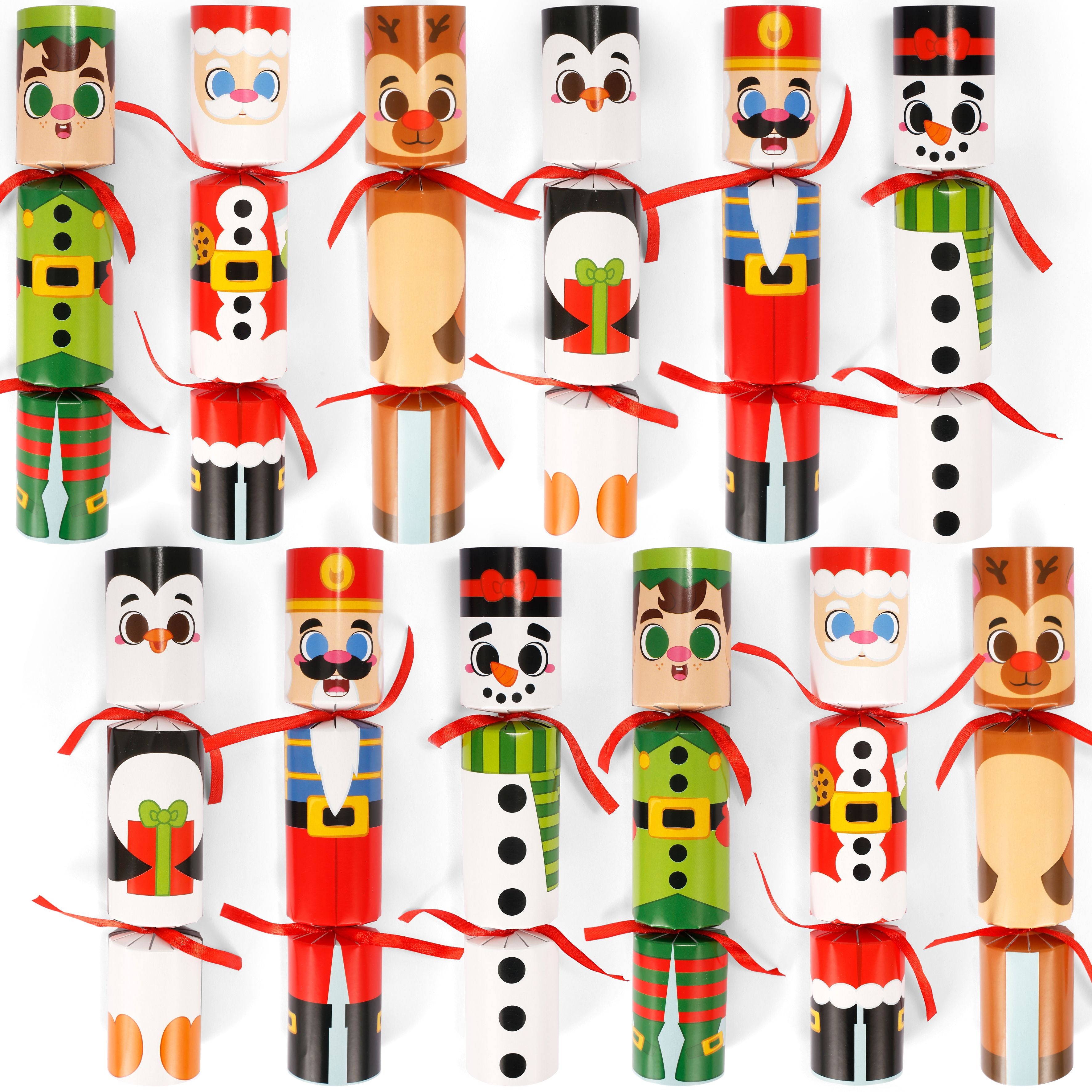 Christmas Party Table Favors Xmas Characters 12 Pack JOYIN christmas-party-table-favors-xmas-characters-12-pack-joyin