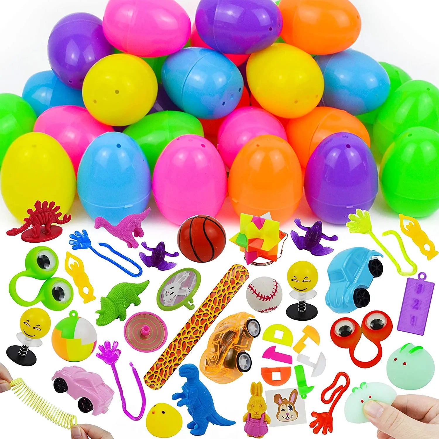 Prefilled store easter eggs