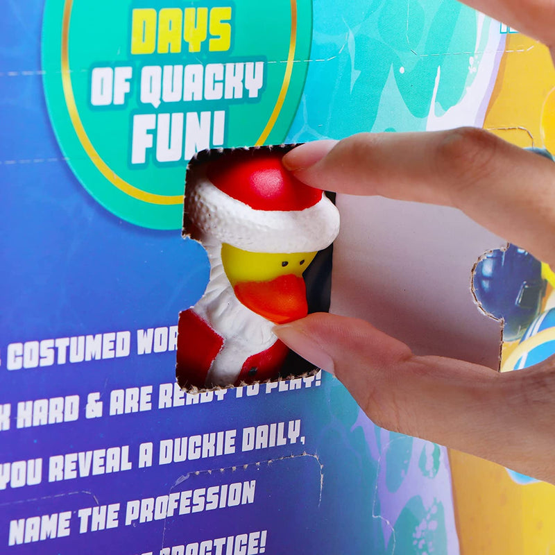 24 Days Advent Calendar Countdown Working Rubber Ducks