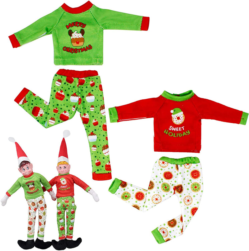 Christmas Sweaters Santa  Ugly Sweaters for Elf Doll