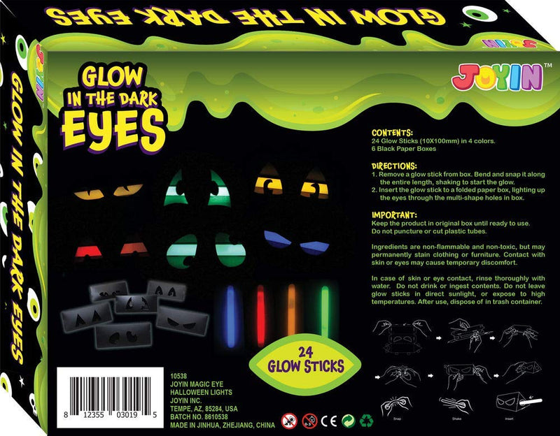 Magic Eye Halloween Lights, 6 Pcs
