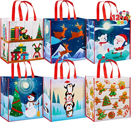 Large christmas tote bags online