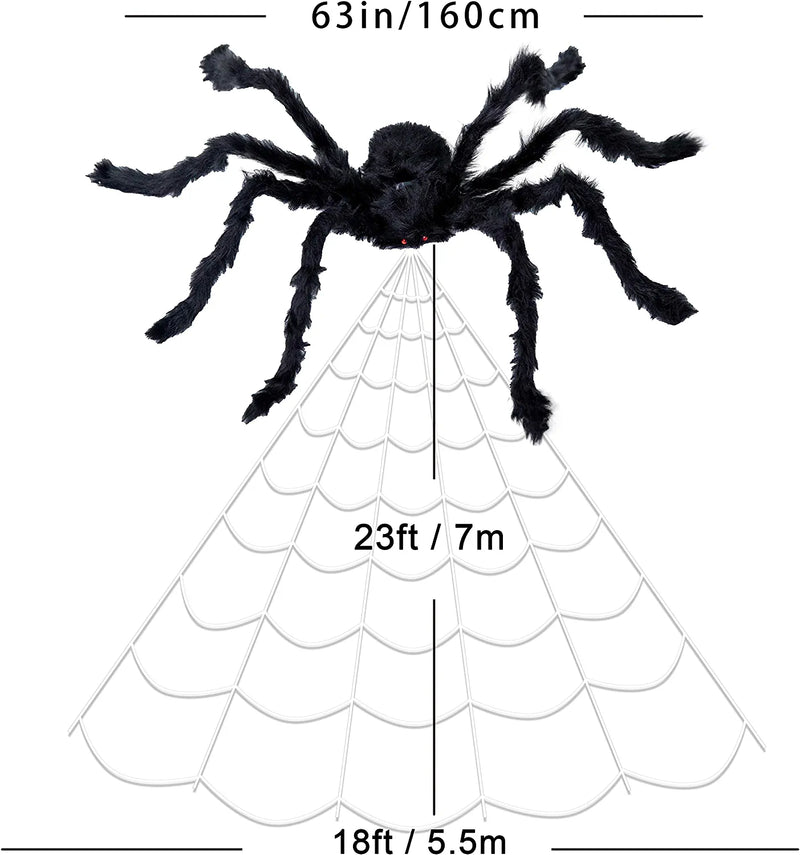 Giant Spider Web Set