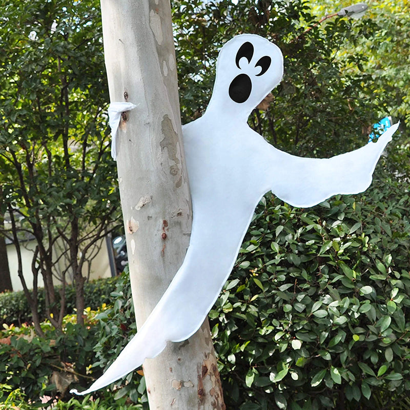 Halloween Tree Wrap Ghost Decoration
