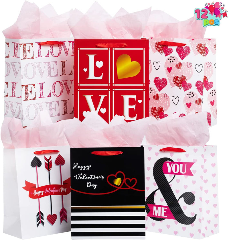 12Pcs Elegant Gift Bags
