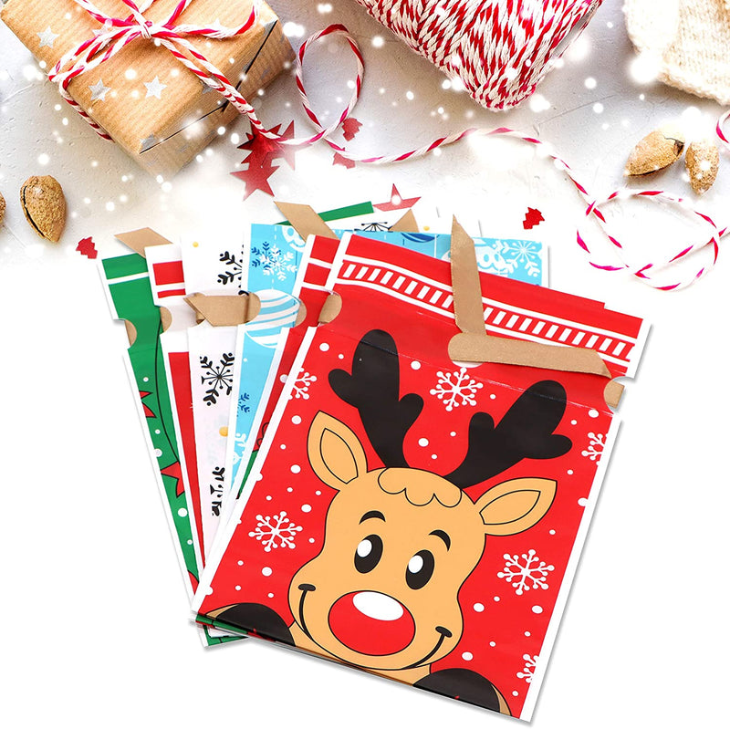 Christmas X-Large Candy Bags, 60 Pcs