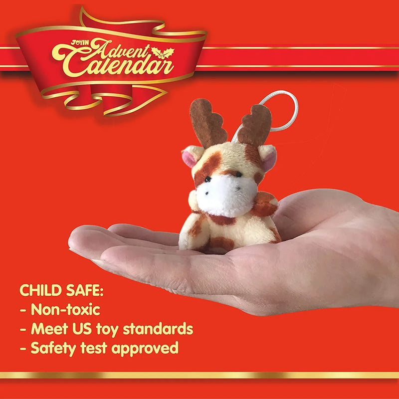 Advent Calendar Animal Plush Toys