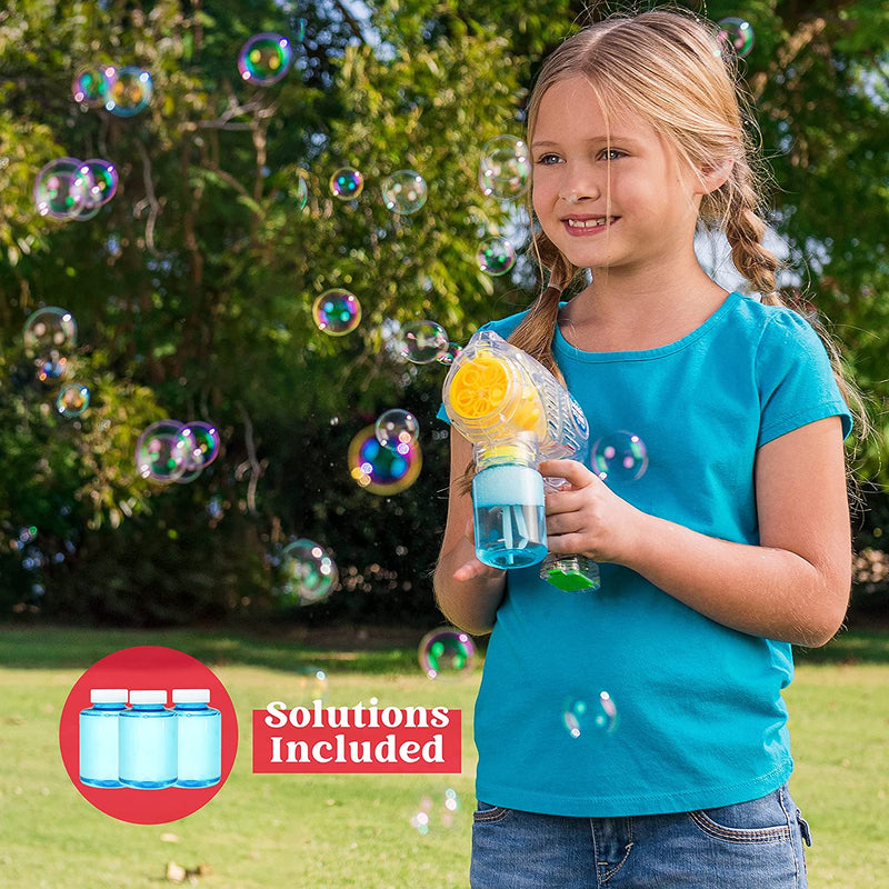 Bubble Guns 3 Colors With 5 Built-in wands