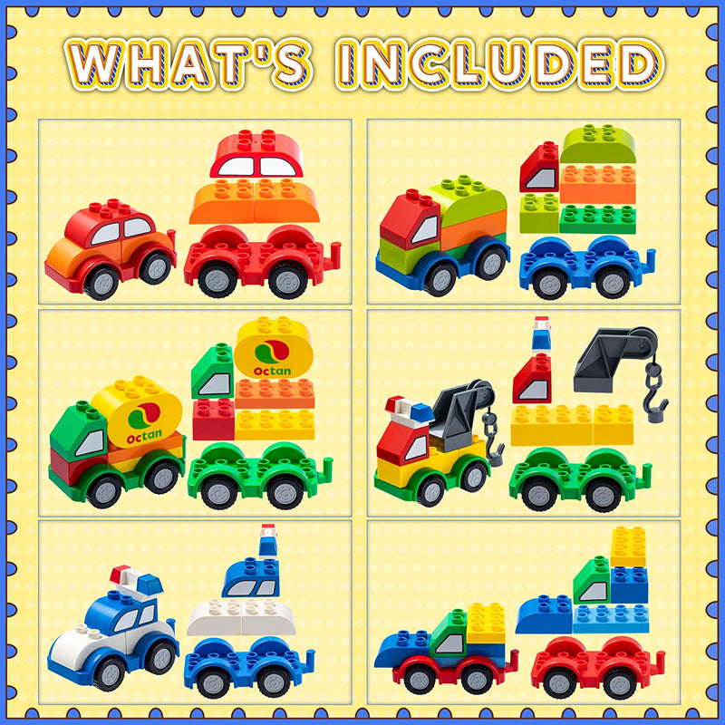 Building Blocks and Bricks Toy Car Set