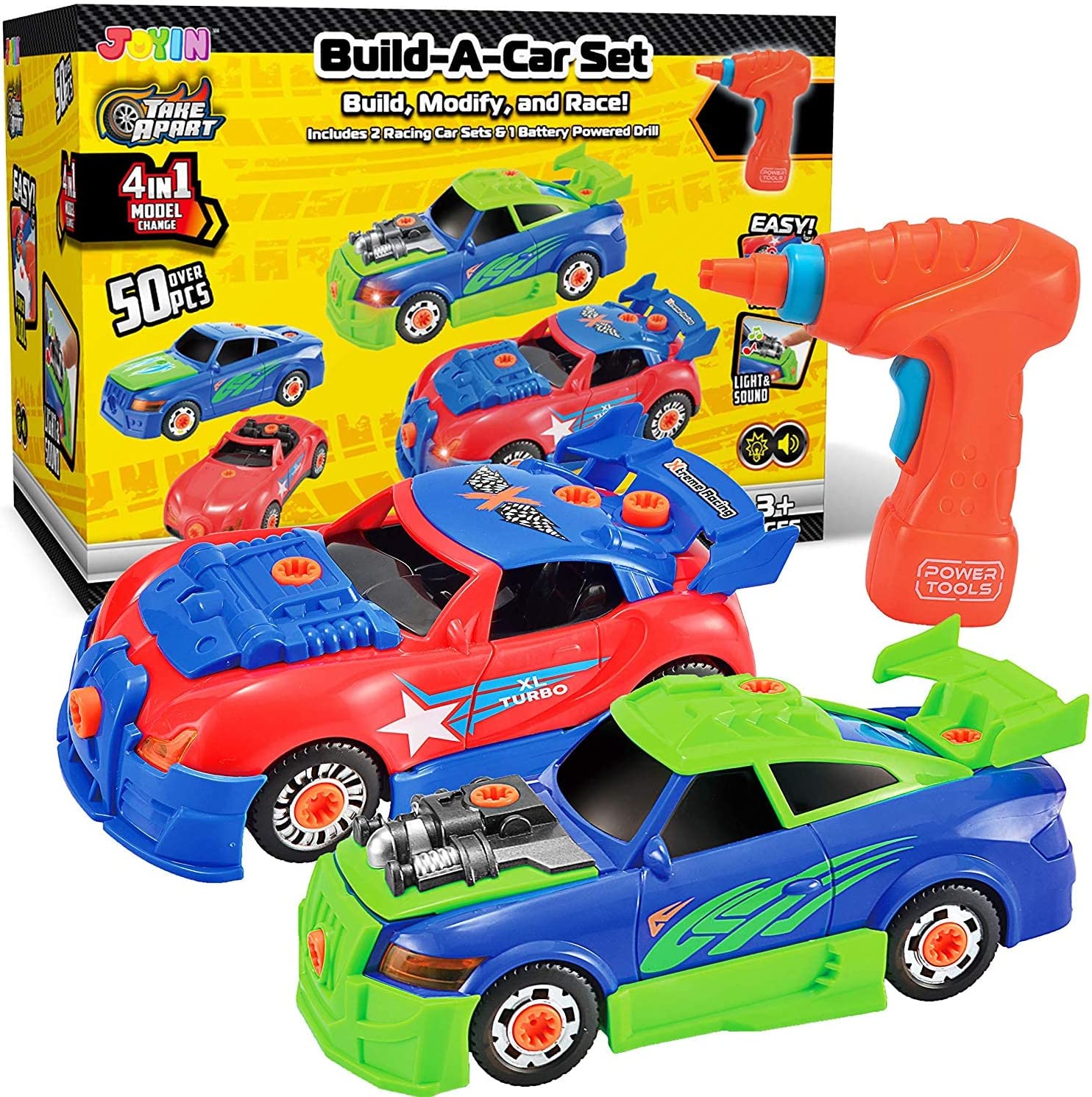 Take apart cheap toy racing car