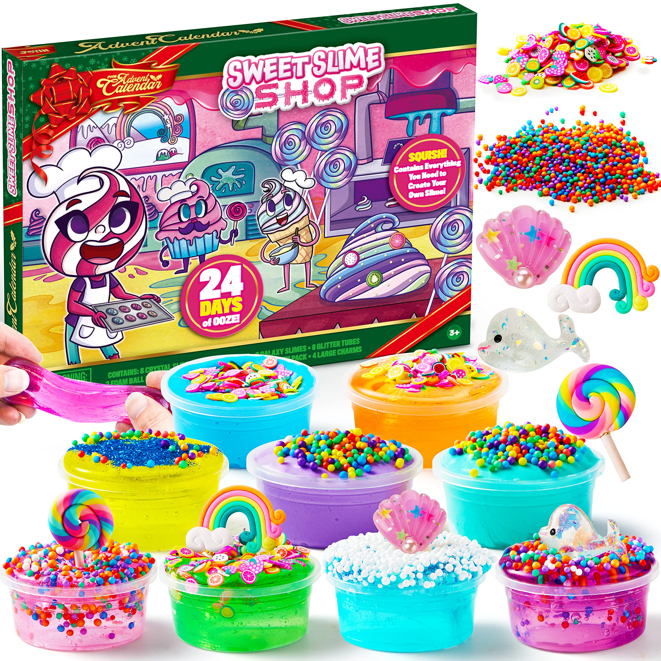 Advent Calendar Slime With Accessories