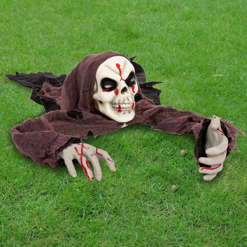 Halloween Skeleton Groundbreaker With Bloodstains