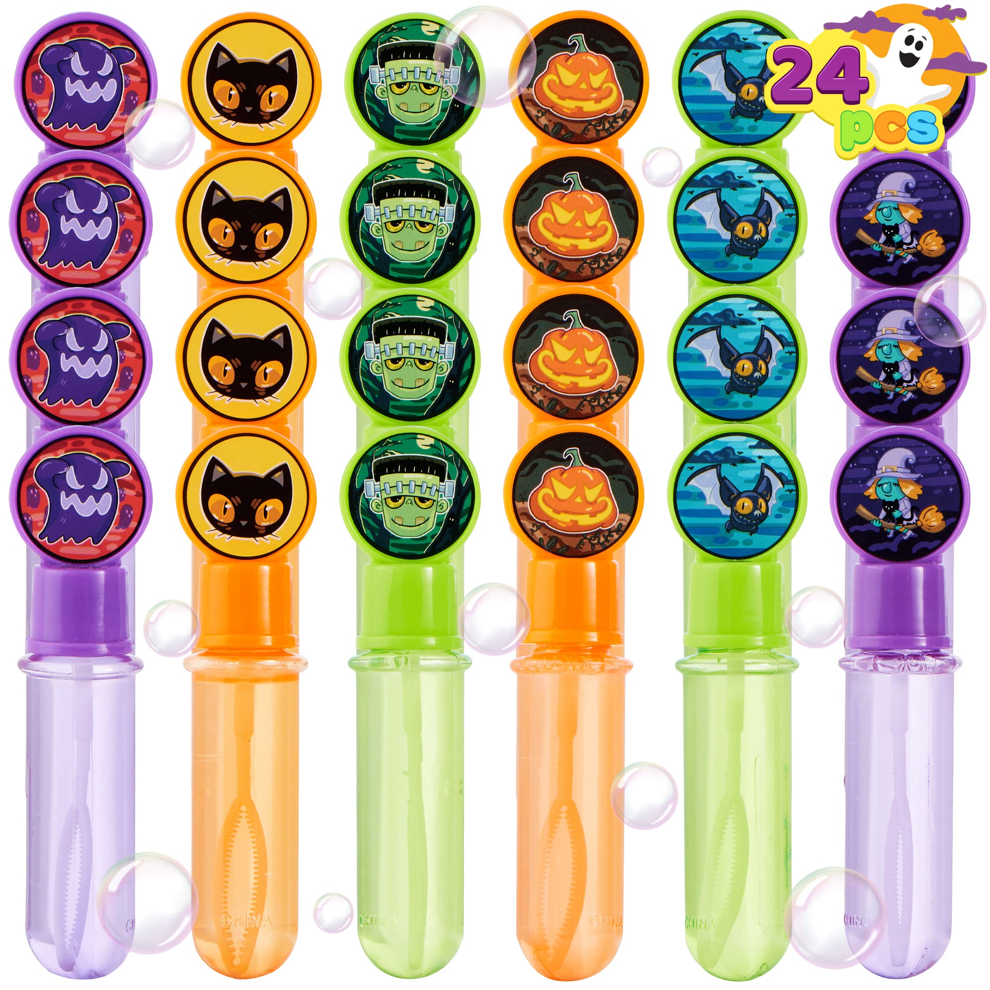 JOYIN | 24 Halloween Mini Bubble