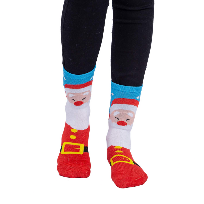 12Pairs Warm Soft Christmas Socks Set