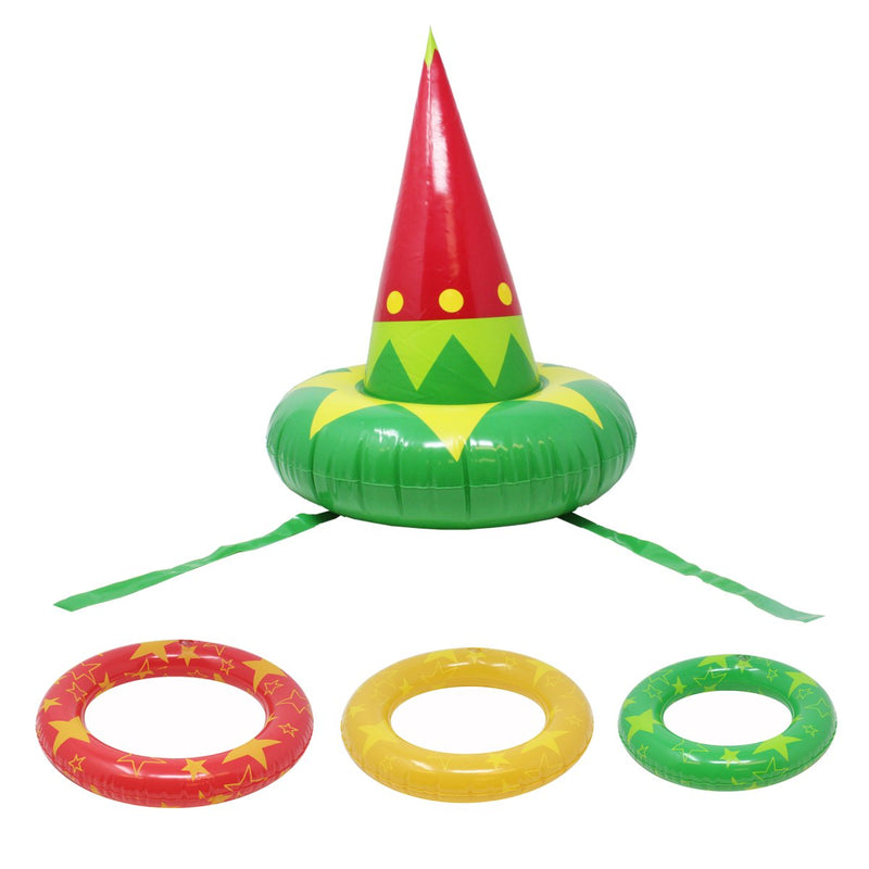 Elf Hat Ring Toss Game