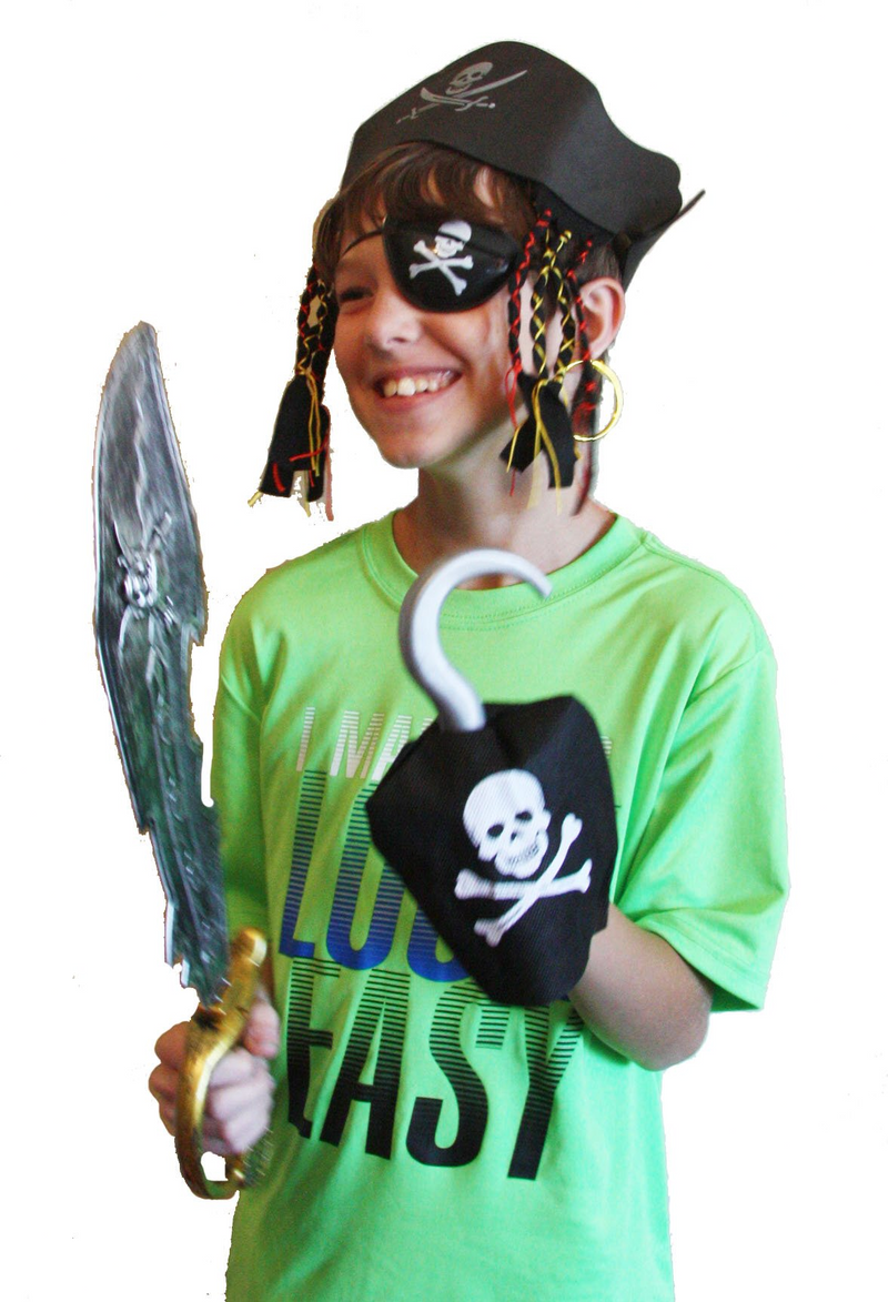 Halloween Pirate Costume Set