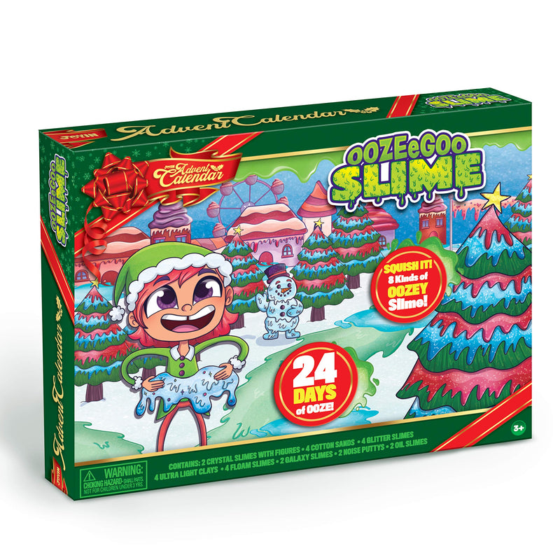 Christmas Advent Calendar with 24 Slimes