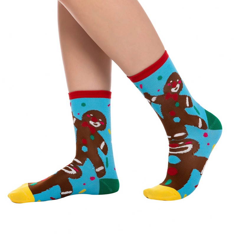 Christmas Cotton Socks, 12 Pairs