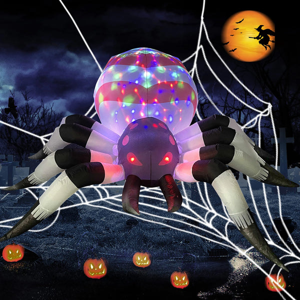 How to Have Fun with Halloween Inflatable Spider Decorations