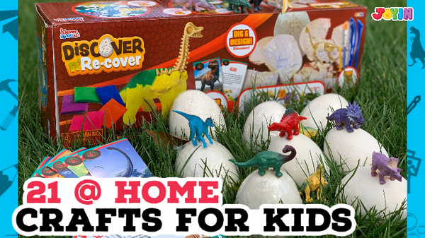 21 At-Home Crafts for Kids | #QuarantineActivities