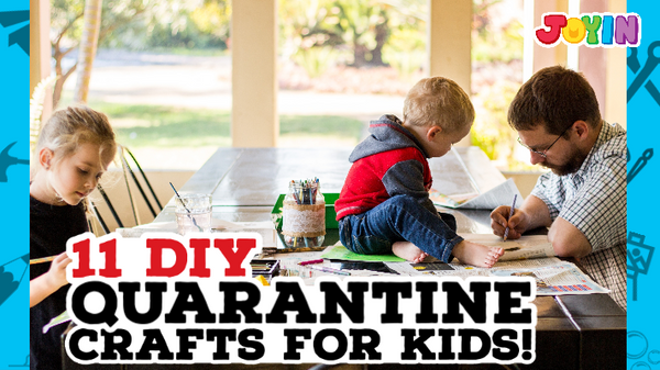 11 Fun DIY Quarantine Crafts for Kids!