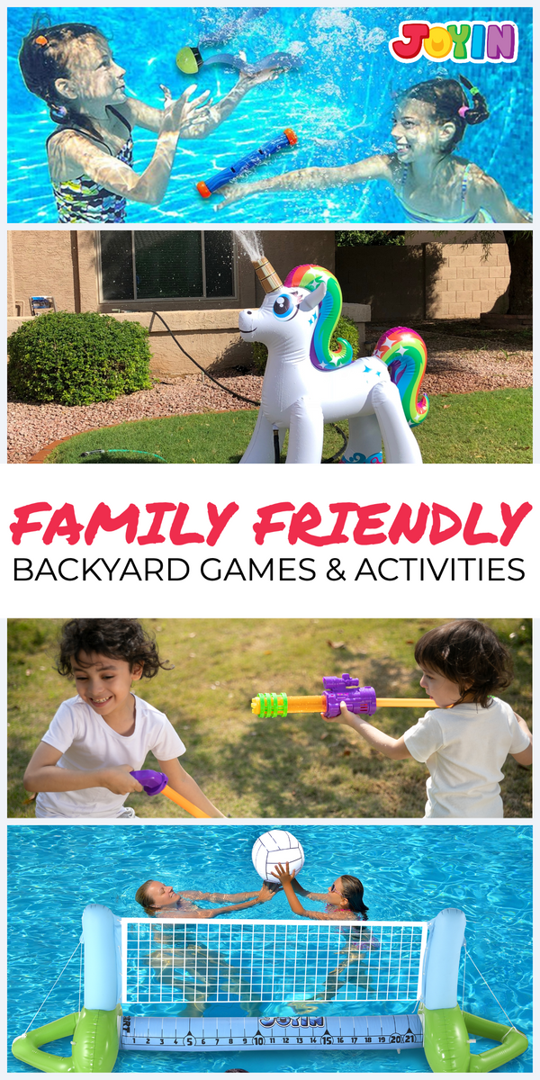 Family-Friendly Backyard Toys, Games & Activities!