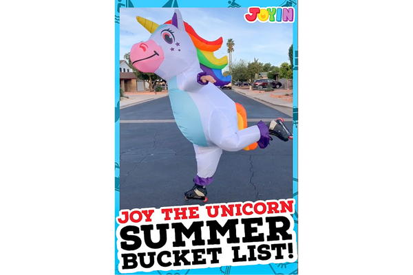 Joy the Unicorn Summer Bucket List!