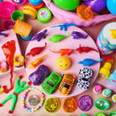 100Pcs Toys and Stickers Prefilled Easter Eggs 2.5in
