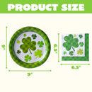 100 St. Patrick’s Party Plate & Napkin Set