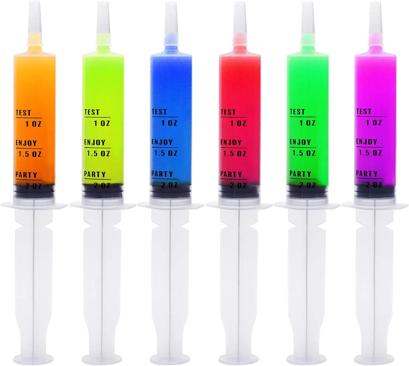 2 oz Jelly Shot Plastic Syringes, 100 Pcs