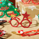 Christmas Party Fancy Glasses, 8 Pack