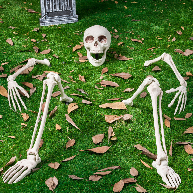 Life Size Groundbreaker Skeleton Stakes