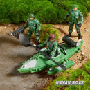 10-in-1 Jumbo Military Transport Helicopter Toy Set