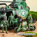 10-in-1 Jumbo Military Transport Helicopter Toy Set