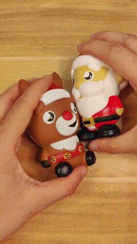 6 Piece Christmas Squishy Toy