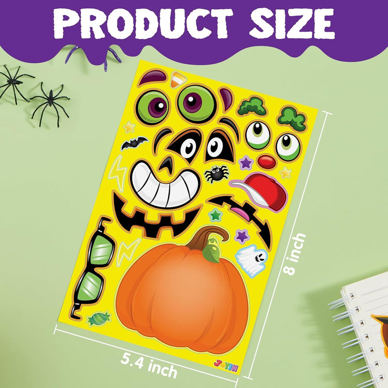 36PCS Halloween Pumpkin Stickers