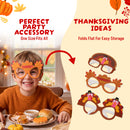 JOYIN 24 Pcs Thanksgiving Turkey Eyeglasses for Kids