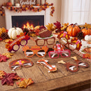 JOYIN 24 Pcs Thanksgiving Turkey Eyeglasses for Kids