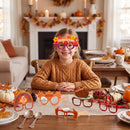 JOYIN 24 Pcs Thanksgiving Turkey Eyeglasses for Kids