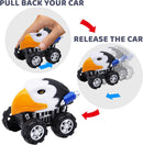 Christmas Advent Calendar with Monster Truck Toys Set